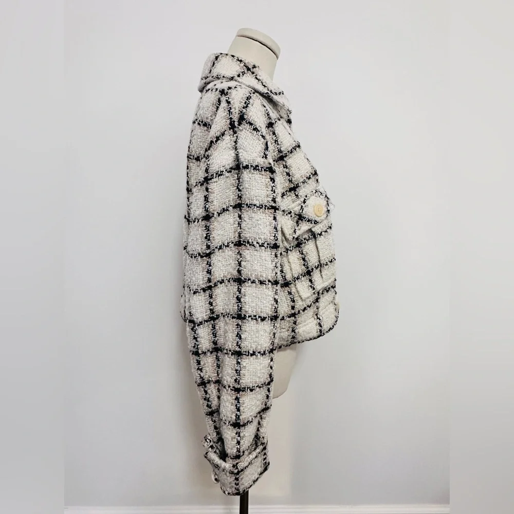 Anine Bing Adriana Plaid Jacket - Picture 7 of 12